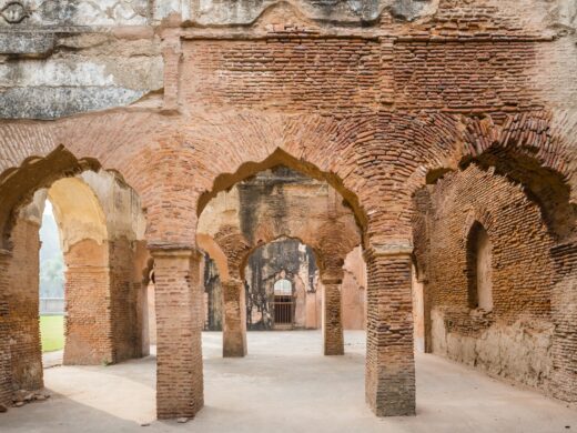 The British Residency Complex, Lucknow, Uttar Pradesh, India