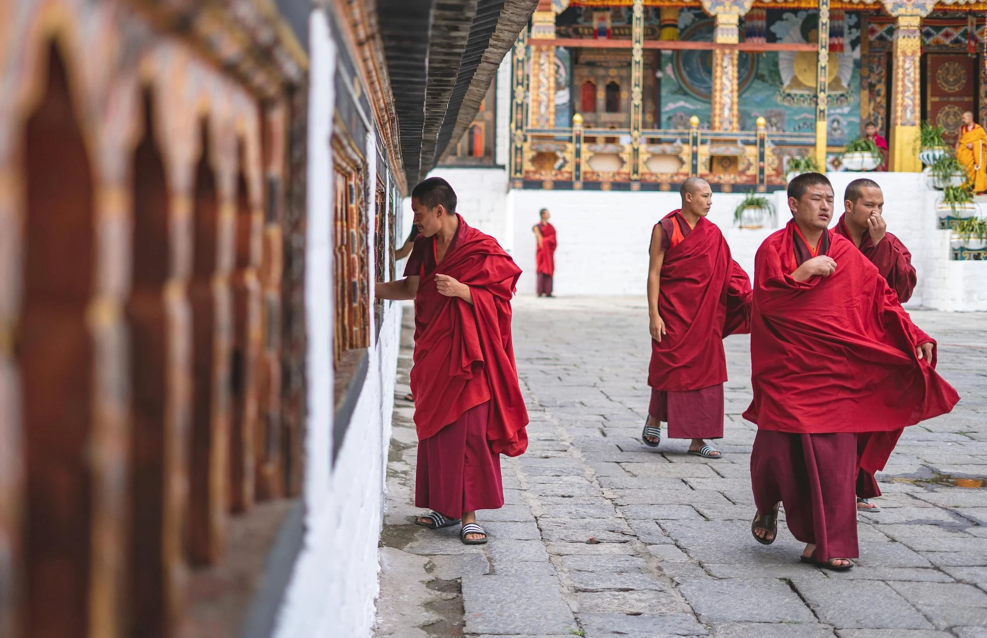 Buddhist monastery Bhutan