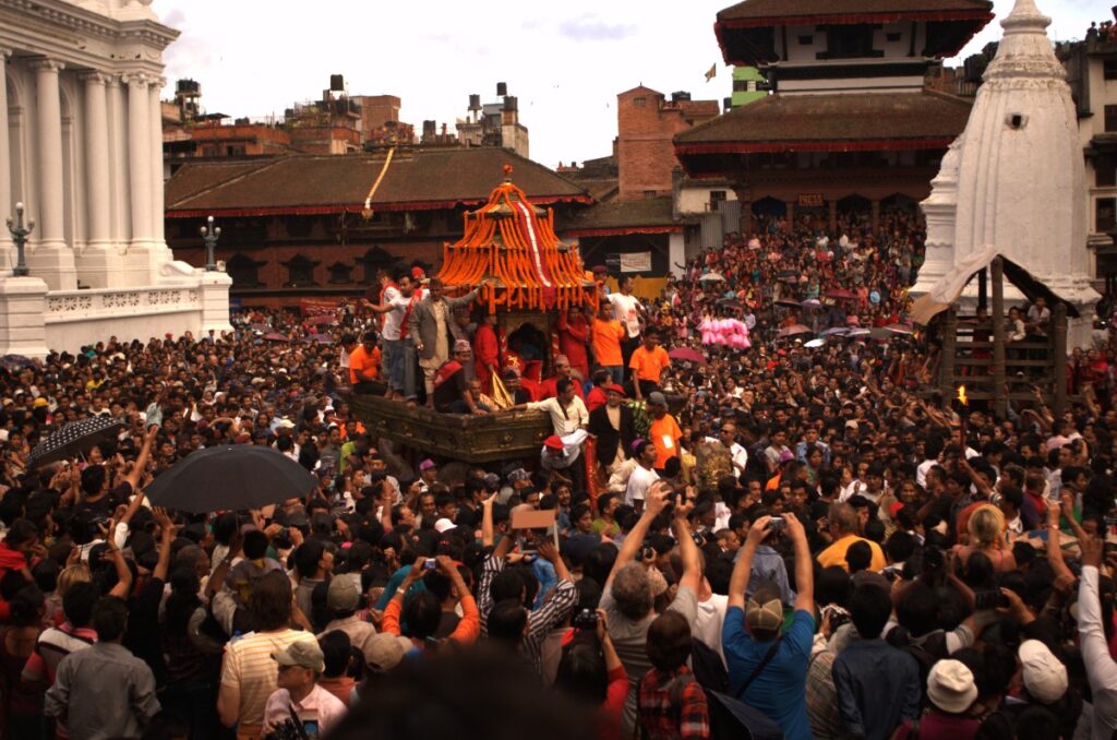 Indra Jatra Festival - Experiential Travel in Nepal