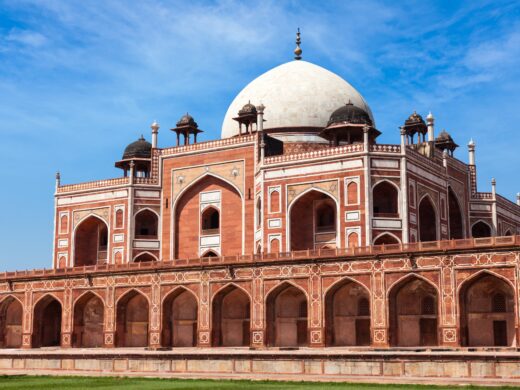 Humayun's Tomb. Delhi, India. UNESCO World Heritage Site
