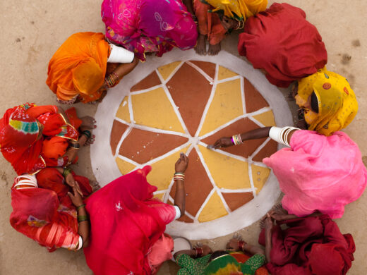 Life in a small Rajasthan village, India