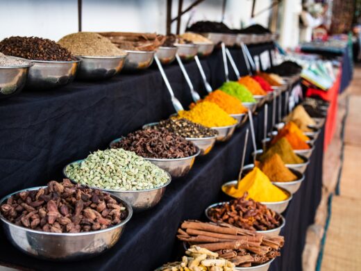 Scenic Kerala spices