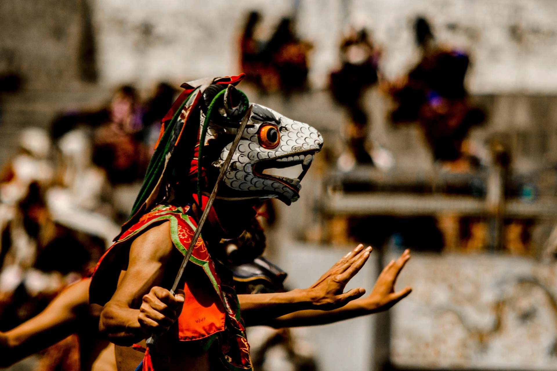 Traditional dance Bhutan