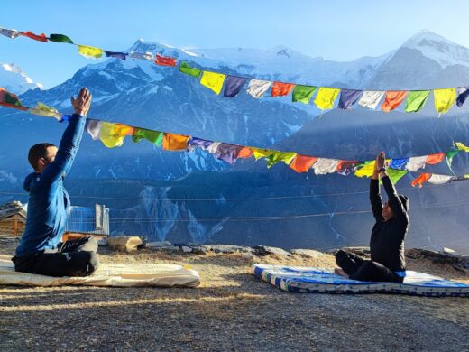 Yoga Meditation Volunteering Experience